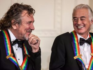 Robert Plant and Jimmy Page at Kennedy Center Honors