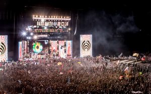 The Bassnectar concert at Dick's Sporting Goods park in Commerce City, CO