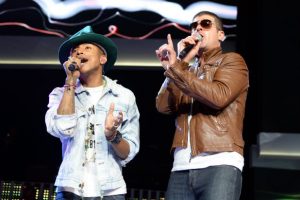 Blurred Lines: L- Pharrell Williams, R - Robin Thicke [Getty Images]