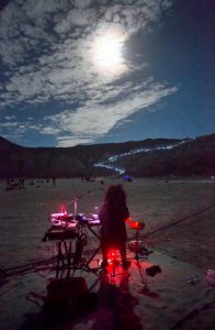 “634 Minutes Inside a Volcano” was an improvisational site-specific performance on the Greek island Nisyros. Credit Pinelopi Gerasimou