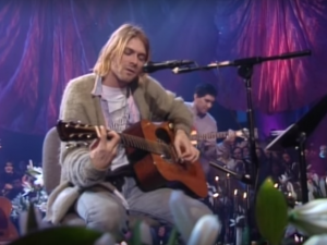 Kurt Cobain - image from YouTube