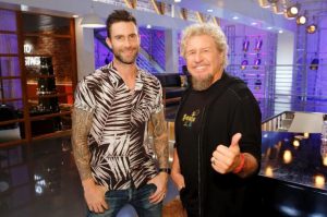 Adam Levine Sammy Hagar