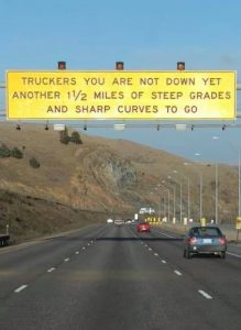 I-70 downhill warning