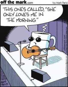 Cartoon Only loves me in the morning