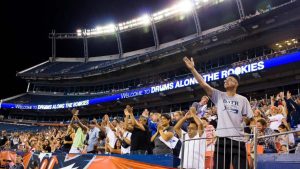 Ascend Blue Knights crowd