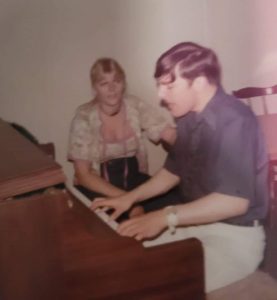 Rick Barz and his sister Cindy